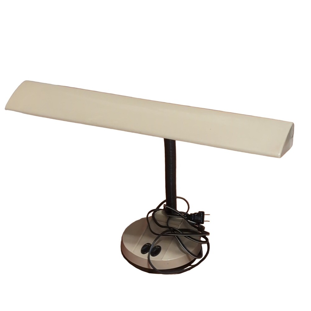 Mobilite 179 Desk Lamp Beige Gooseneck 1960s F15T8/CW